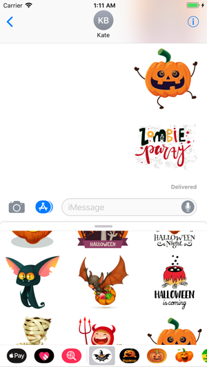 Happy Halloween Boo Sticker IM(圖2)-速報App