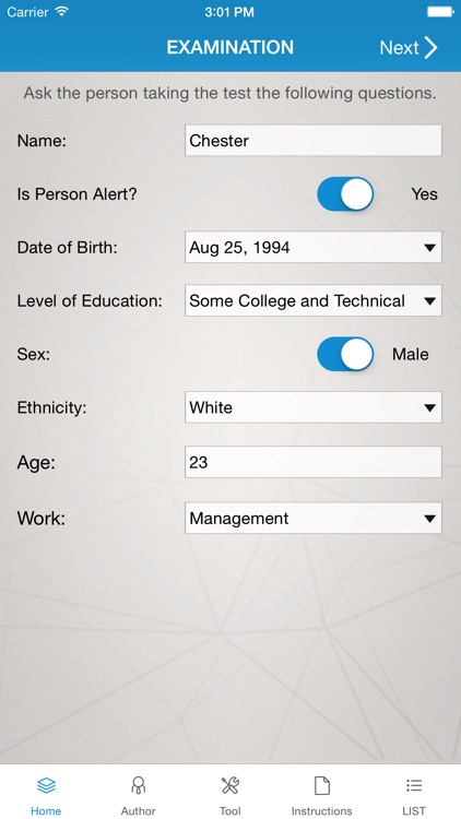 The Dementia Test
