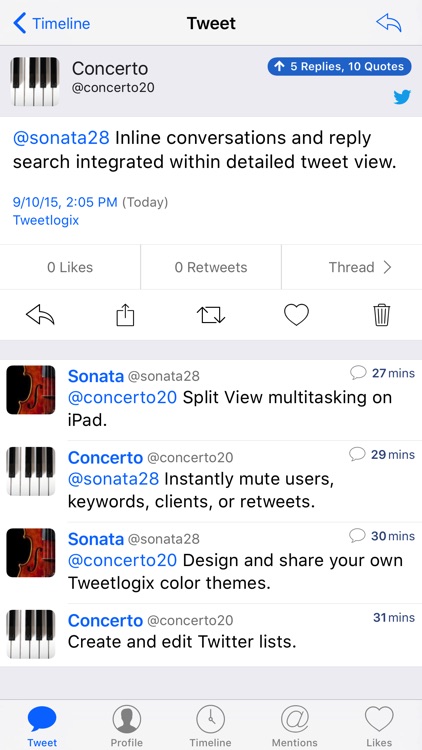 Tweetlogix for Twitter