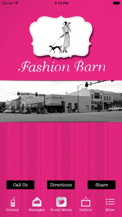 Fashion Barn.