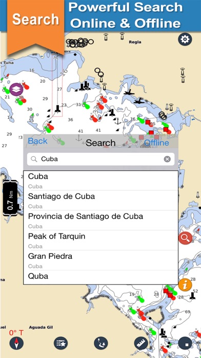 Seawell Caribbean Islands GPS screenshot 3