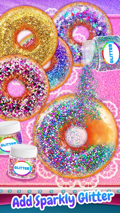 Glitter Donut - Sparkly Food screenshot 3