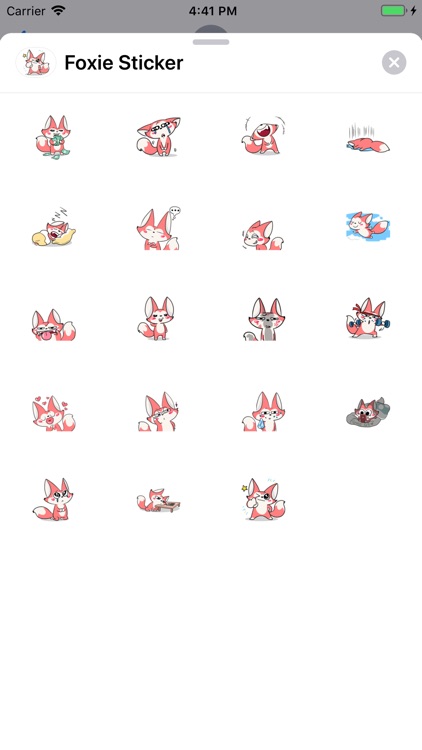 Foxie - Cao Lua Sticker