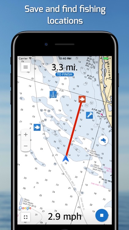 Fishing Points: GPS, Tides & Solunar Forecast