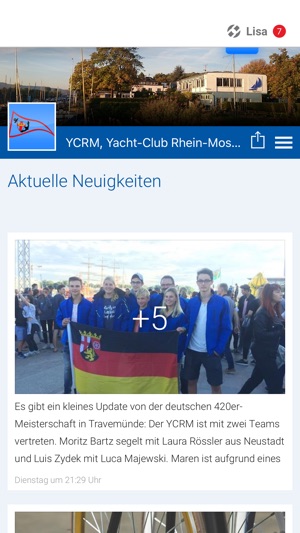 YCRM Yacht-Club Rhein-Mosel(圖1)-速報App