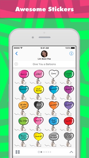 Give You a Balloons stickers(圖1)-速報App