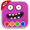 Coloring Book - Monsters MAX