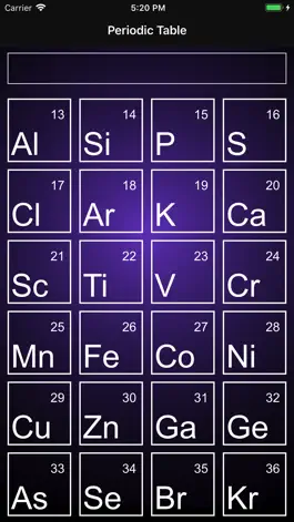 Game screenshot PeriodicTable Light apk