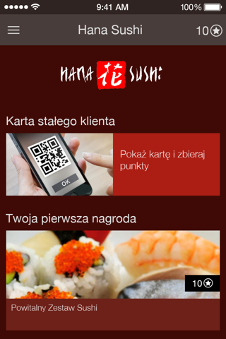 Hana Sushi screenshot 2