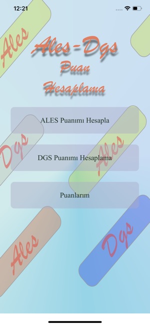 ALES DGS Puan Hesaplama