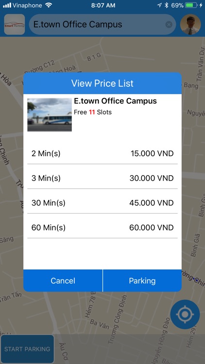 Smart Parking Saigon screenshot-3