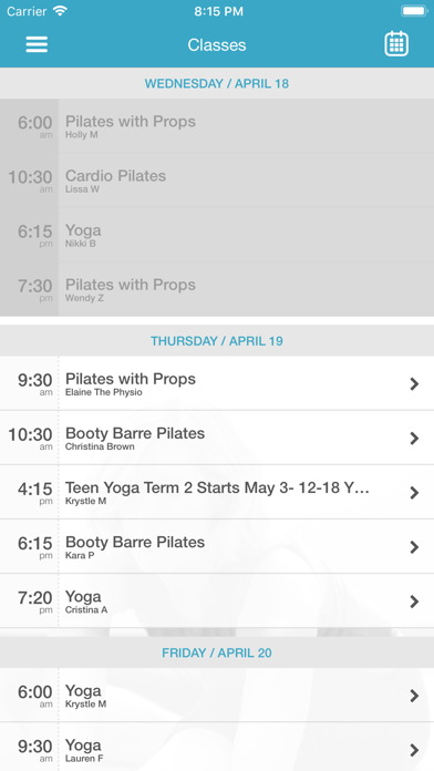 Transform Yoga Pilates Barre screenshot 3