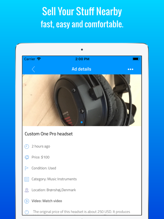 Screenshot #5 pour OhaMarket; Buy and Sell Nearby