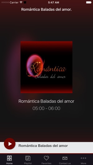 Romántica Baladas del amor.