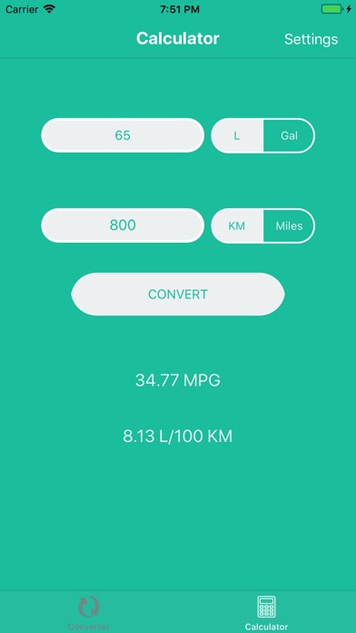 Fuel Calculator: MPG Converter screenshot 2