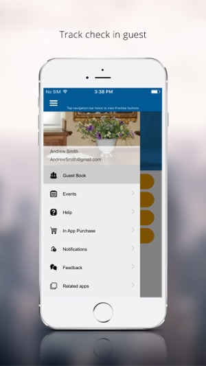 Check In Guest Book App