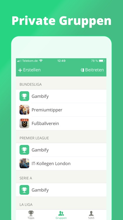 Tippspiel Gambify screenshot-3