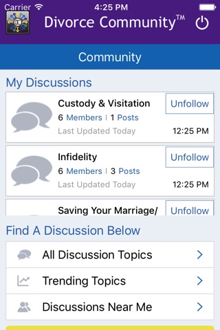 Divorce Community screenshot 2