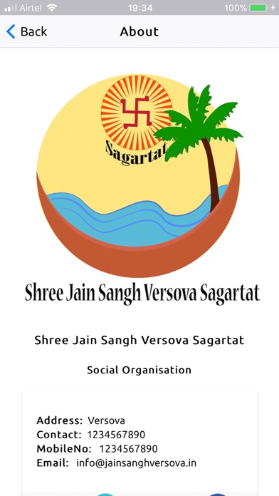 Jain Sangh Versova Sagartat screenshot 3