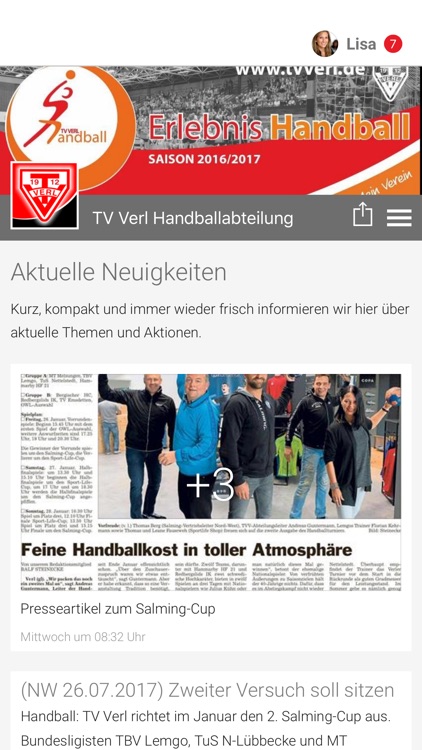 TV Verl Handballabteilung