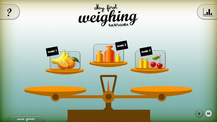 My first weighing exercises HD