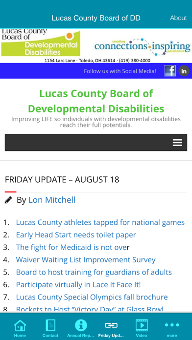 Lucas County Board of DD screenshot 3