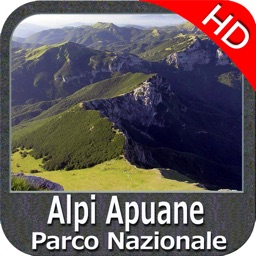 Alpi Apuane National Park HD GPS charts Navigator
