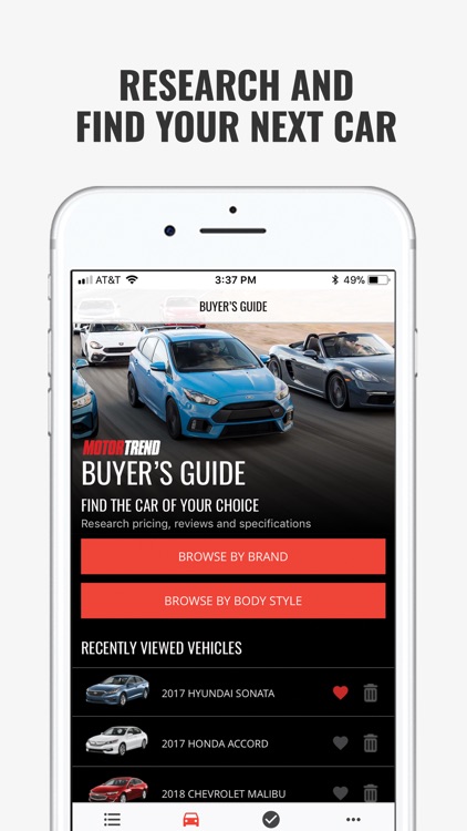 MOTOR TREND Buyer's Guide