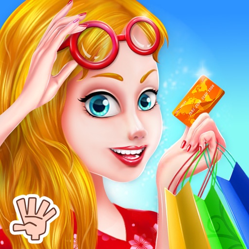 Star Girl Shopping Mall Games Icon