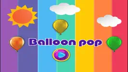 Game screenshot Balloon Pop Kids Learning Game mod apk