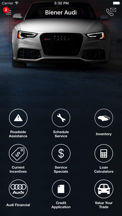 How to cancel & delete Biener Audi DealerApp from iphone & ipad 1