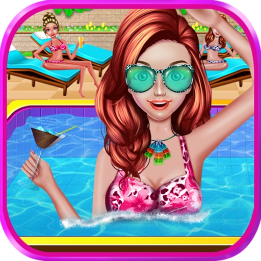 Summer Girl Crazy Pool Party icon