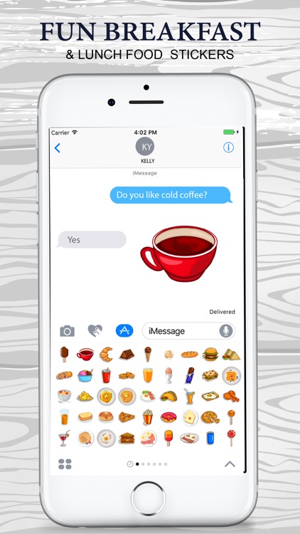 Fun Breakfast & Food Stickers screenshot-4