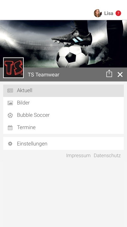 TS Teamwear App