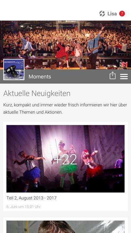 Moments App