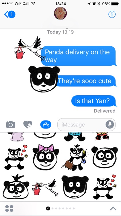 Panda Babies Stickers screenshot-3