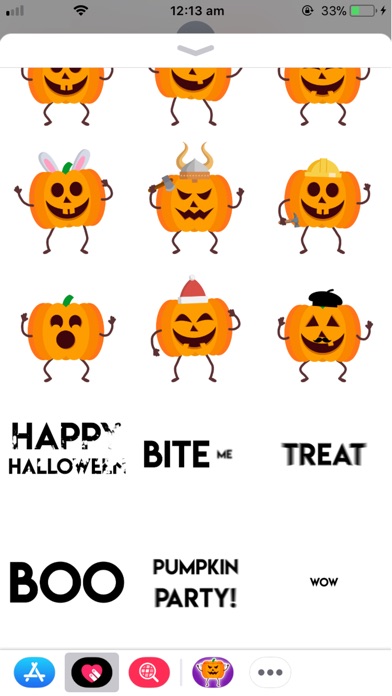 Pumpkin Animated Stickers screenshot 3
