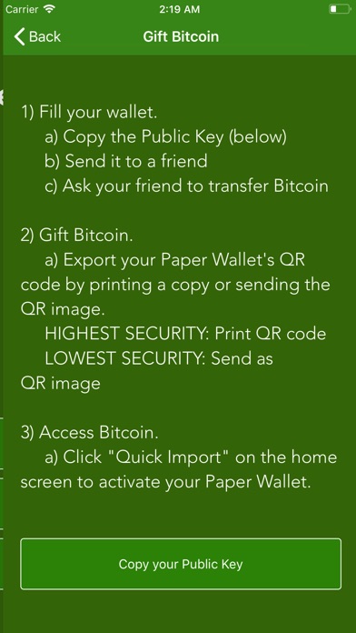 Paper Wallet - Bitcoin screenshot 4