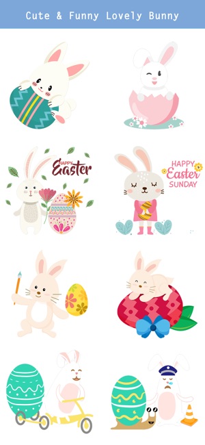 Cute & Funny Happy Easter Day(圖2)-速報App