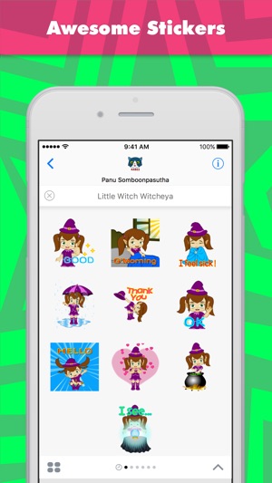 Little Witch Witcheya stickers(圖1)-速報App