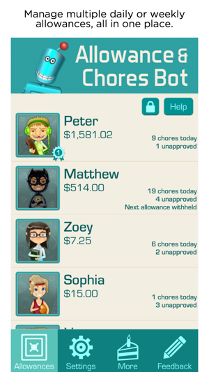 Allowance & Chores Bot Lite