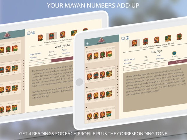 MayanChart - Mayan signs, astrology & horoscopes(圖2)-速報App