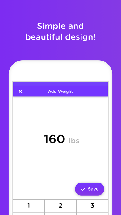 Simple Scale: Weight Tracker App screenshot 2