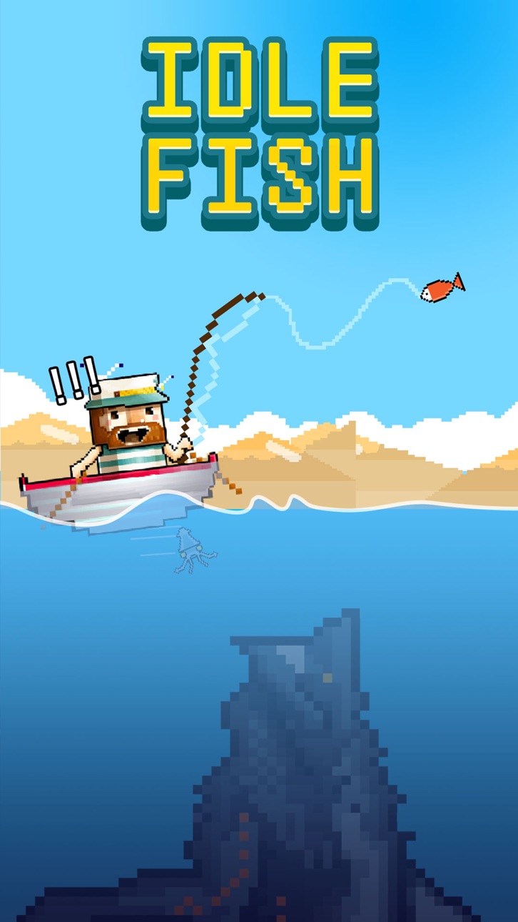 Idle Fish : Fishing Tycoon Hack screenshot 1 - iOS game interface