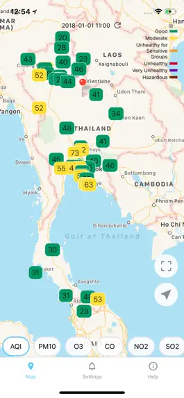 Game screenshot Thailand Air - คุณภาพอากาศไทย mod apk