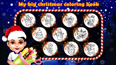 Christmas Color Finger Paint screenshot 2