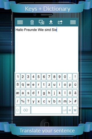 German Eng Dictionary + Keys screenshot 4