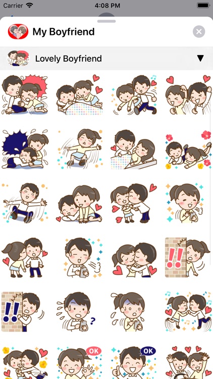 My Boyfriend Stickers