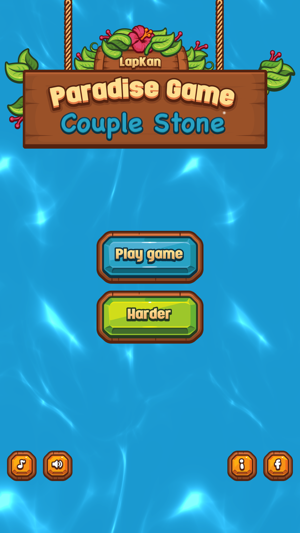 Paradise Game Couple Stone