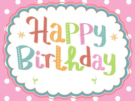 Happy Birthday Greeting Stickers